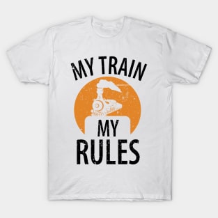 train railwayman trains driver T-Shirt